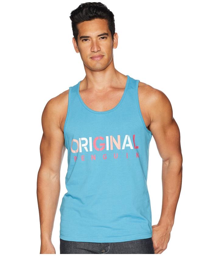 Original Penguin - Logo Printed Tank Top