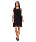 American Rose - Zuri Scoop Neck Dress With Tie