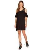 Jack By Bb Dakota - Dunbar Rayon Crepe With Lace Yoke Dress
