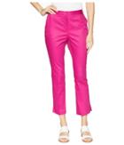 Ellen Tracy - Slim Leg Trousers W/ Side Slits