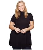 Kari Lyn - Plus Size Rosie Mock Neck Tunic