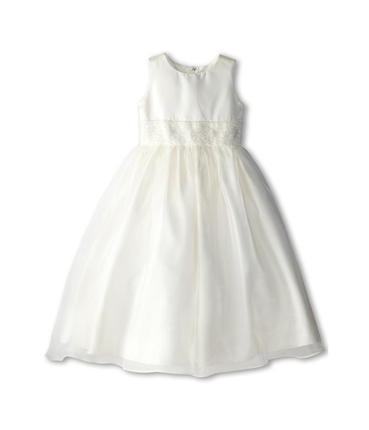 Us Angels Bead Sash Organza Dress