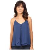 Heather - Silk Double Layer Pleat Front Cami