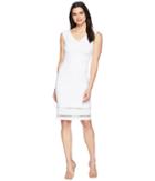 Calvin Klein - Ribbed Jersey Sheath Dress Cd8a16jg