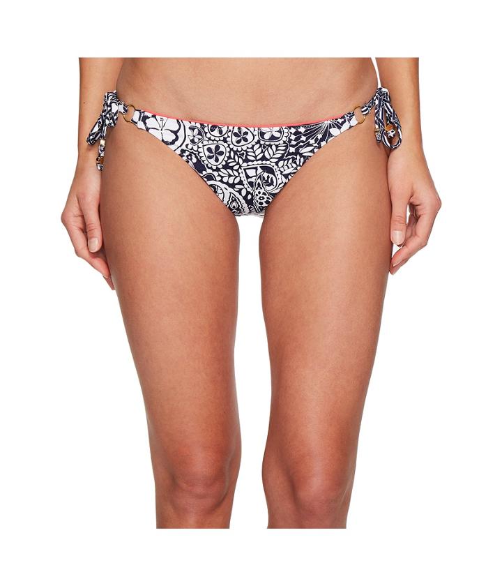 Tommy Bahama - Paisley Paradise Reversible String Bikini Bottom