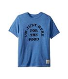 The Original Retro Brand Kids - I'm Just Here For The Food Short Sleeve Tri-blend Tee