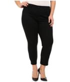 Nydj Plus Size - Plus Size Ira Slim Ankle In Black