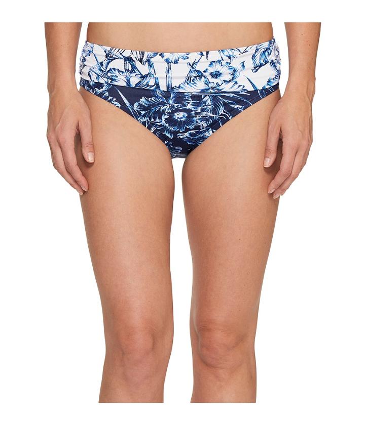 Tommy Bahama - Sketchbook Blossoms High-waist Bikini Bottom
