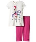 Moschino Kids - Carousel Graphic T-shirt Leggings Set