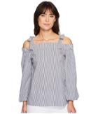Michael Michael Kors - Off Shoulder Long Sleeve Top