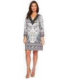 Hale Bob - Simply Irresistible Matte Microfiber Jersey Dress W/ Beads