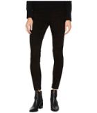 Vince - Stretch Suede Zip Ankle Leggings