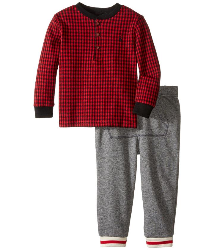 Ralph Lauren Baby - Cotton Terry Jogger Pants Set