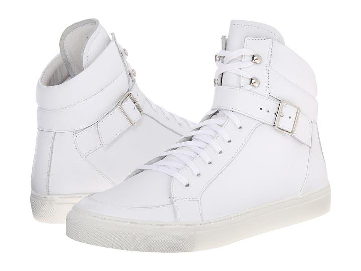 The Kooples - Grained Leather Sneakers
