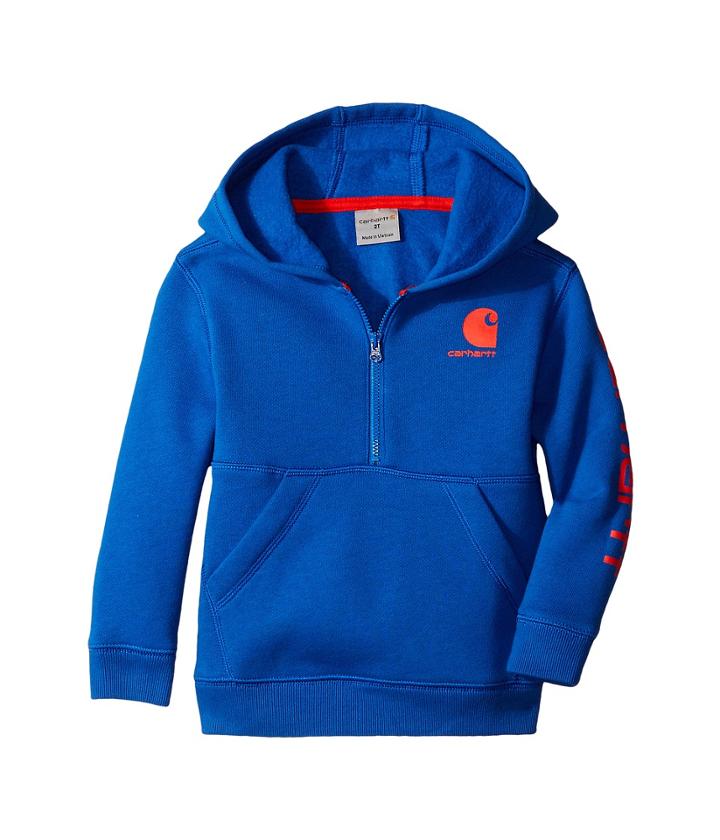 Carhartt Kids - Logo Fleece 1/2 Zip Sweatshirt