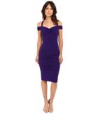 Nicole Miller - Off Shoulder Susie-q Sweetheart Dress