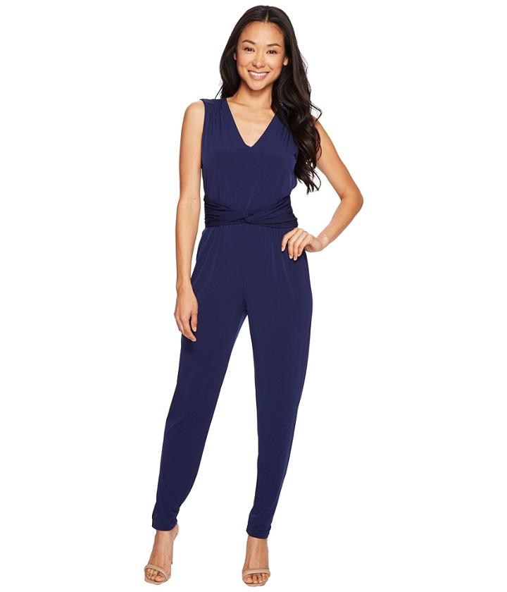 Michael Michael Kors - Sleeveless Waist Twist Jumpsuit