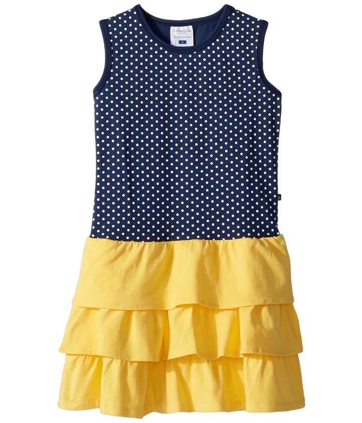 Toobydoo - Sweet Summer Navy Yellow Tank Dress