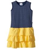 Toobydoo - Sweet Summer Navy Yellow Tank Dress