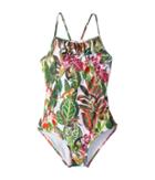 Oscar De La Renta Childrenswear - Jungle Monkeys Ruffle Swimsuit