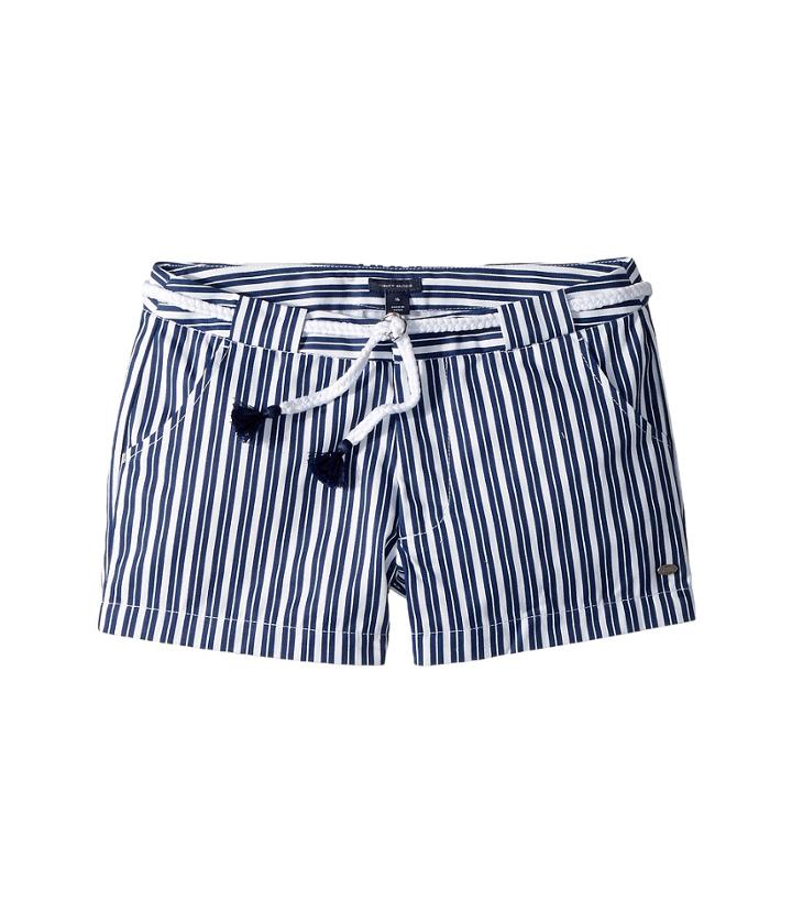 Tommy Hilfiger Kids - Stripe Shorts With Novelty Belt