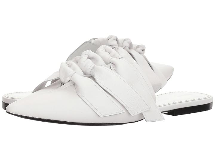 Proenza Schouler - Lamb Bow Flat Mule