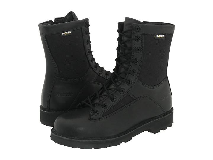 Bates Footwear 8 Durashocks Lace-to-toe Side Zip