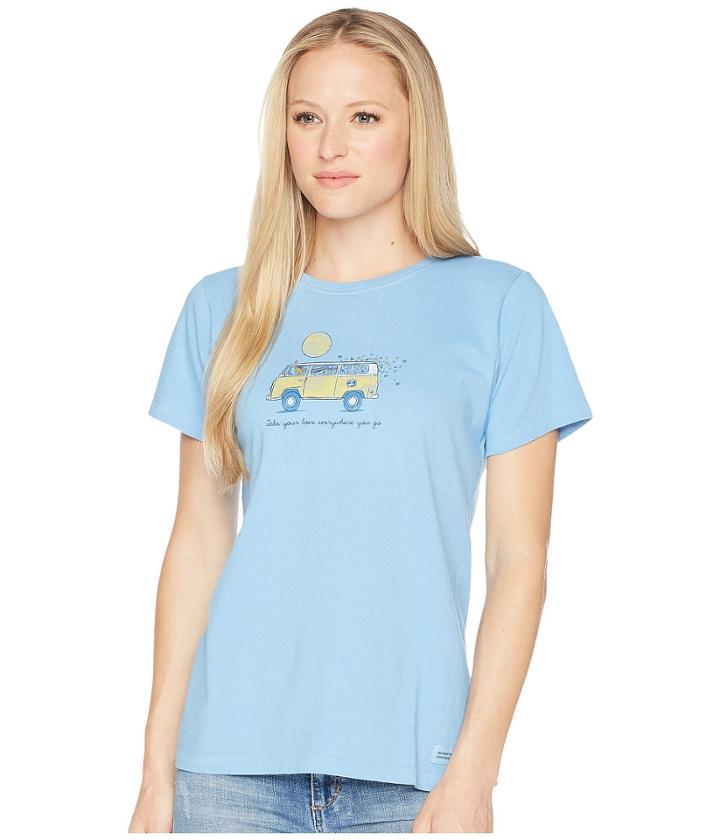 Life Is Good - Take Your Love Van Crusher Tee