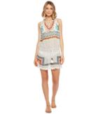 Nicole Miller - La Plage By Nicole Miller Fifi Printed Beach Cover-up