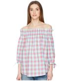 Kate Spade New York - Madras Off The Shoulder Top