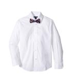Tommy Hilfiger Kids - Long Sleeve Stretch Shirt With Bowtie