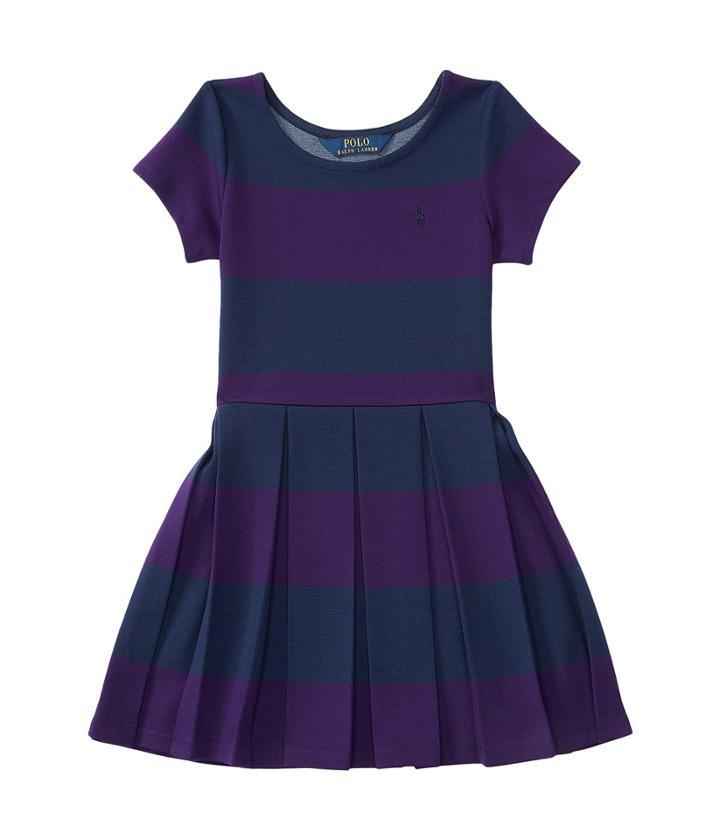 Polo Ralph Lauren Kids - Ponte Stripe Dress