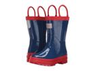 Hatley Kids - Navy Red Rainboots