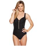 Miraclesuit - So Riche Zip Code One-piece