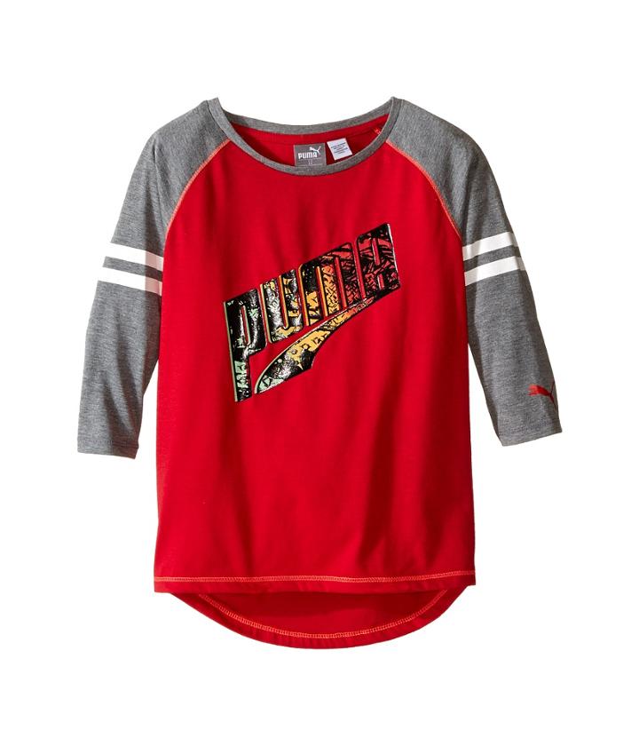 Puma Kids - Tail Hem Puma Top