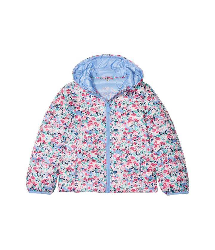 Joules Kids - Floral Printed Packable Coat