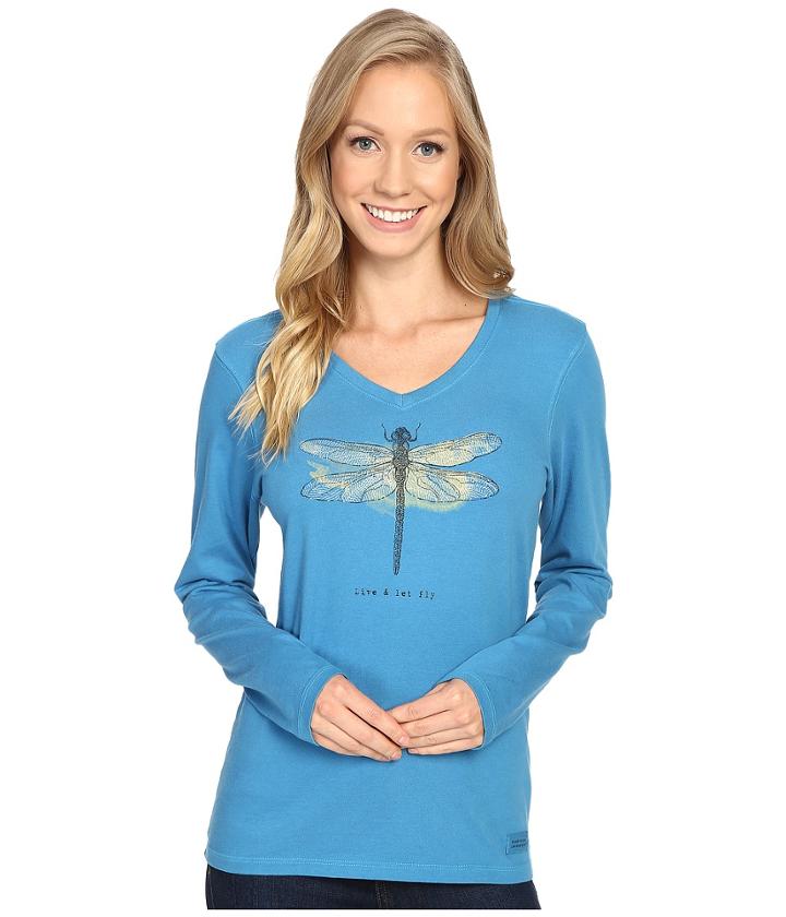 Life Is Good - Let Fly Crusher Vee Long Sleeve