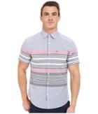 Original Penguin - Short Sleeve Engineered Stripe W/ Neps