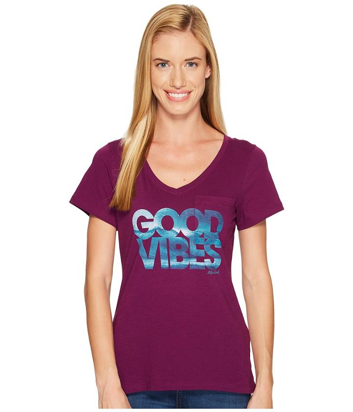 Life Is Good - Wave Pocket Vibe Tee