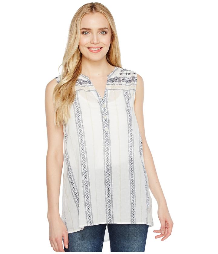 Dylan By True Grit - French Market Sleeveless Blouse