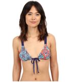 Saha - Juno Front Tie Strapped Back Bikini Top