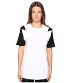 Neil Barrett - New Modernist T-shirt Jersey + Eco Suede