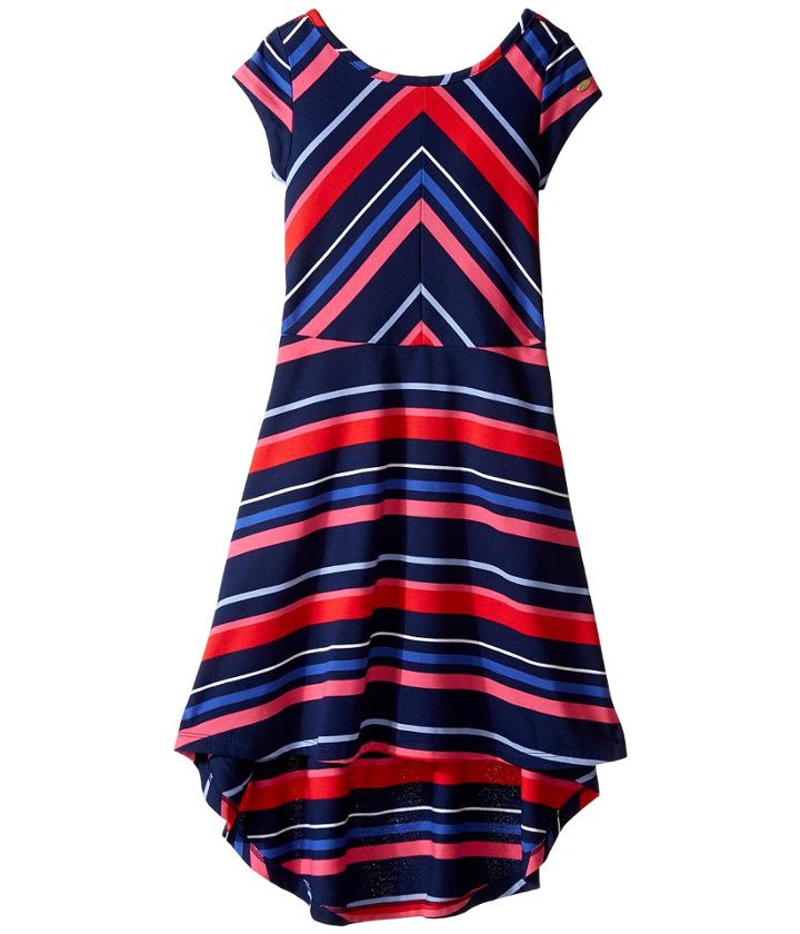 Tommy Hilfiger Kids - Directional Stripe Dress