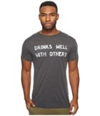 The Original Retro Brand - Drinks Well With Others Short Sleeve Heather Tee