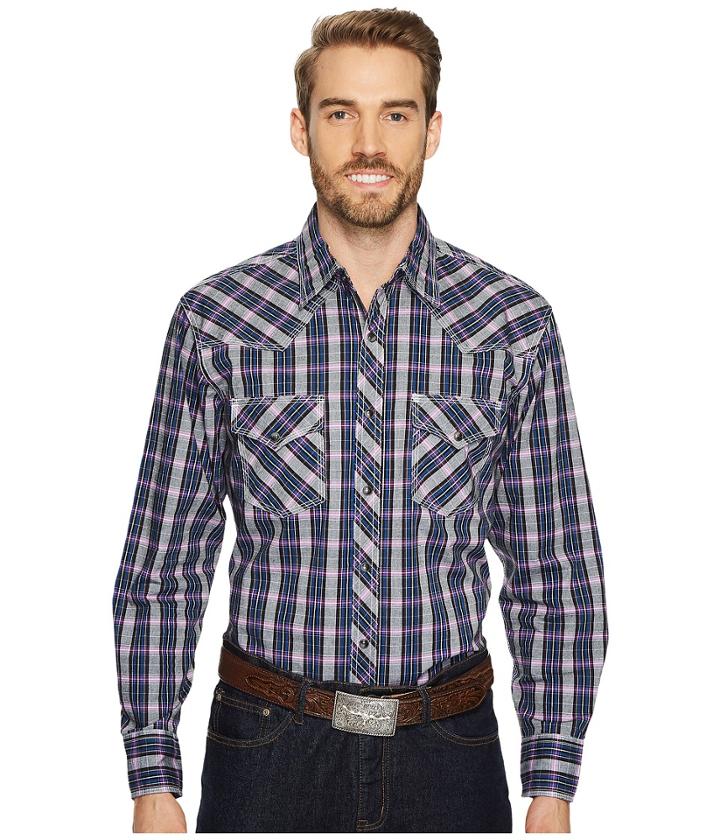 Wrangler - 20x Competition Two-pocket Snap Ac Shirt Plaid