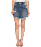 7 For All Mankind - Skirt W/ Scallopped Hem In Montreal