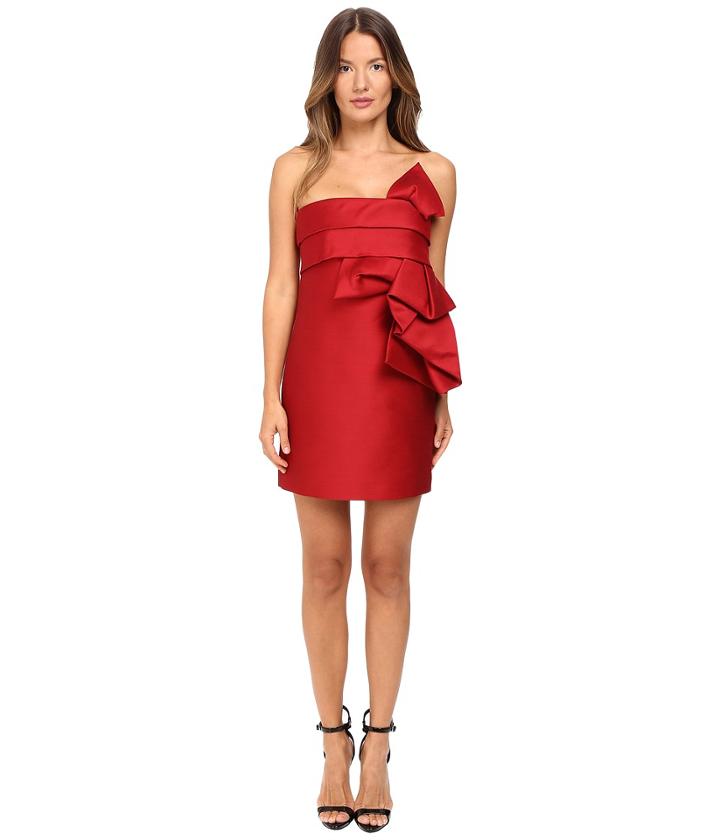 Dsquared2 - Wool Silk Mini Sculpture Dress