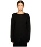 Y's By Yohji Yamamoto - Asymmetrical K Wool Sweater
