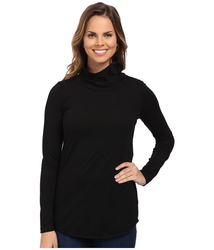 Mod-o-doc - Supreme Jersey Long Sleeve Button Up Turtleneck