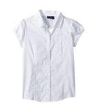 Nautica Kids - Short Sleeve Woven Top With Lace